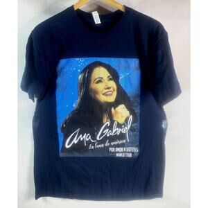 Ana Gabriel Por Amor A Ustedes 2022 World Tour T-shirt Men's Large 42"-44"